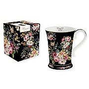 Кружка R2S Цветочный карнавал тёмная 0,27 л