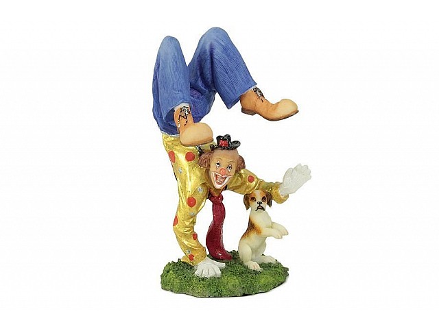 Статуэтка Клоун с собачкой