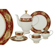 Чайный сервиз Жаклин Midori 42 предмета на 12 персон