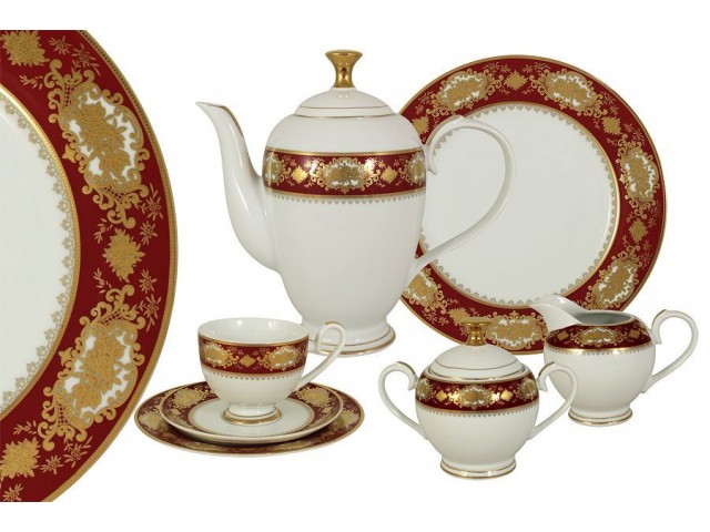 Чайный сервиз Жаклин Midori 42 предмета на 12 персон