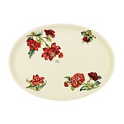 Блюдо овальное Далия Nuova Cer