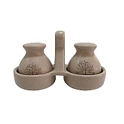 Набор для специй на подставке Дерево жизни Terracotta