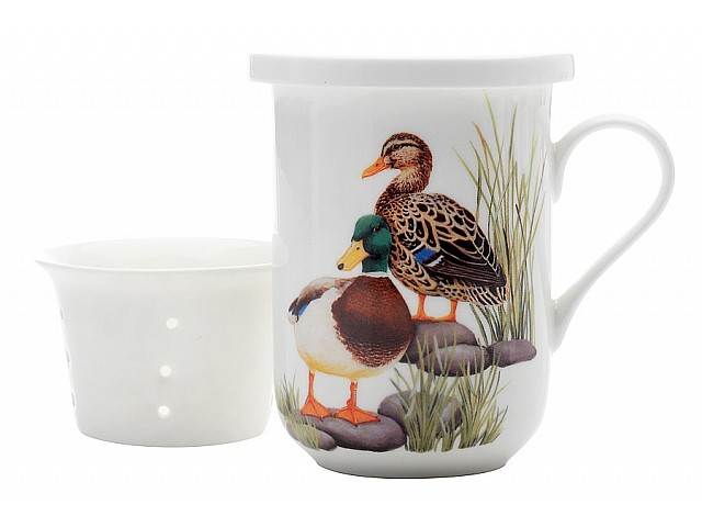 Кружка с ситечком и крышкой Maxwell & Williams Утки