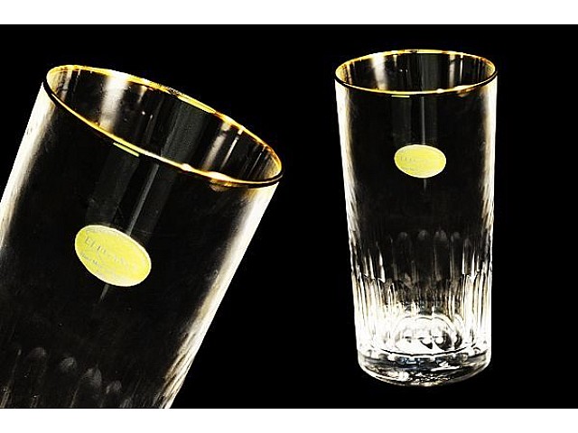 Набор стаканов для воды Палаццо золото Same 0,3 л