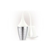 Ситечко для заваривания чая AdHoc HANGTEA, большое, белый