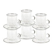 Набор чайный Пиза серебро Same 0,16 л