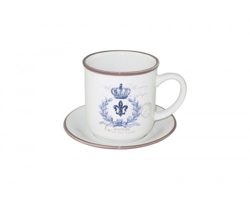 Чашка с блюдцем LF Ceramic Королевский