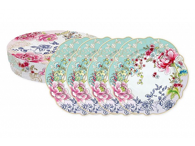 Набор из 4-х десертных тарелок Фантазия R2S