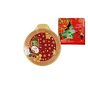 Тарелка круглая Carmani Новогодняя коллекция