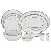 Обеденный сервиз Луна Narumi 27 предметов на 6 персон
