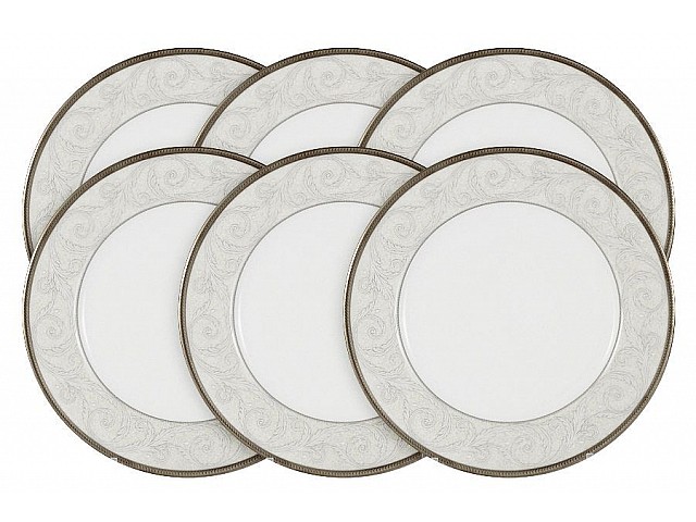 Набор из 6 салатных тарелок Ноктюрн Narumi