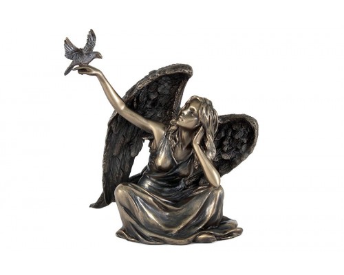 Статуэтка Ангел сидящий с голубем