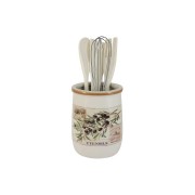 Банка-подставка с кухонными инструментами Оливки LF Ceramic