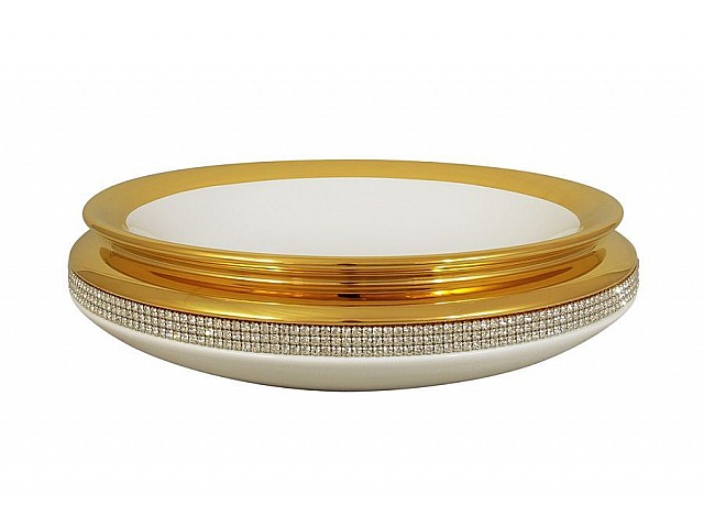 Блюдо декоративное Нью-Йорк Bruno Costenaro белый