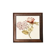 Подставка под горячее из дерева с керамической вставкой Сады Флоренции LCS