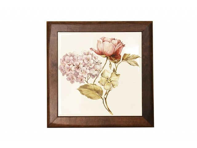 Подставка под горячее из дерева с керамической вставкой Сады Флоренции LCS