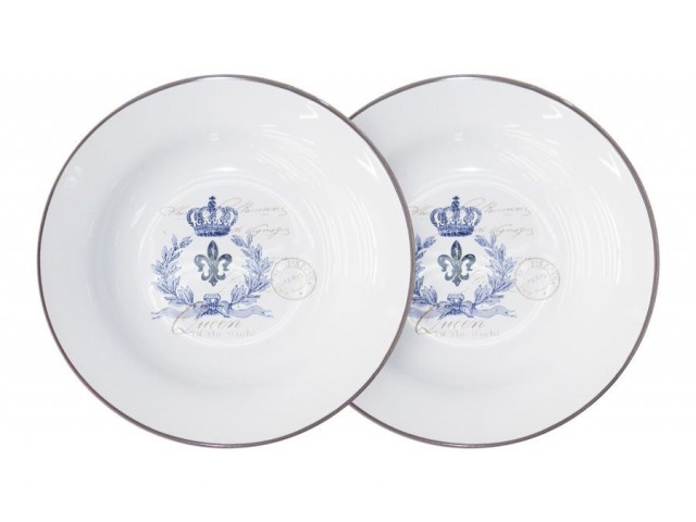Набор из 2-х суповых тарелок LF Ceramic Королевский
