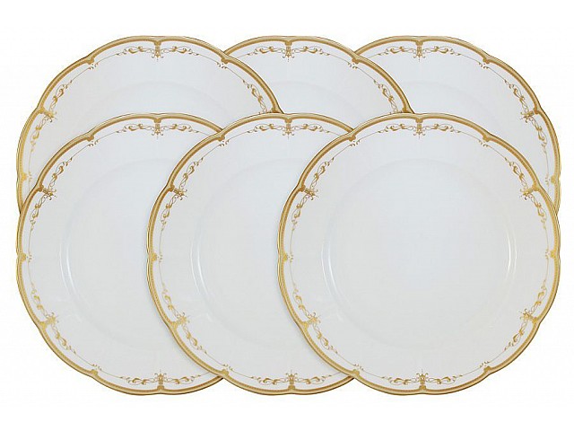 Набор из 6 обеденных тарелок Narumi Ожидание