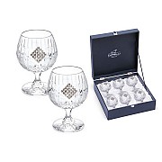 Набор из 6 бокалов для коньяка Gamma Регина Сваровски