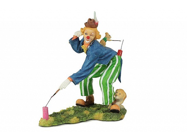 Статуэтка Клоун с мышкой