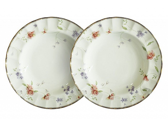 Набор из 2-х суповых тарелок Флёр Colombo