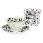 Чашка с блюдцем Лаура Colombo