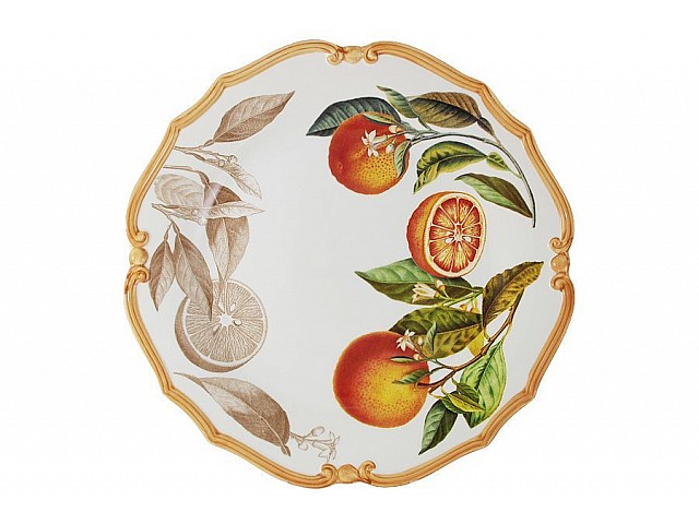 Блюдо круглое Апельсины LCS