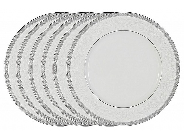 Набор из 6 обеденных тарелок Луна Narumi