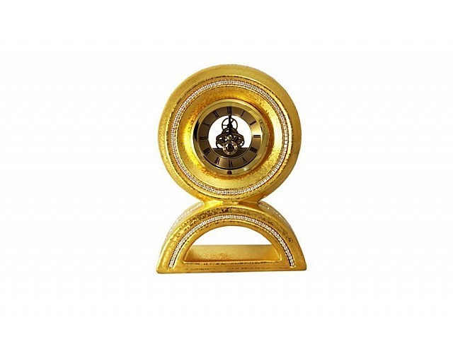 Часы настольные Bruno Costenaro h 28см Золотой Вавилон