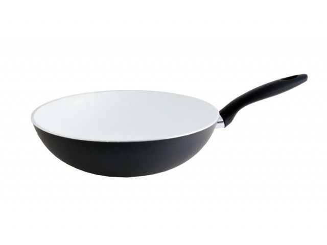 Сковорода-вок Fissler, черная 28 см