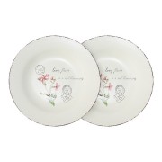 Набор из 2-х суповых тарелок Воспоминания LF Ceramic