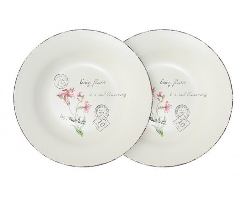 Набор из 2-х суповых тарелок Воспоминания LF Ceramic