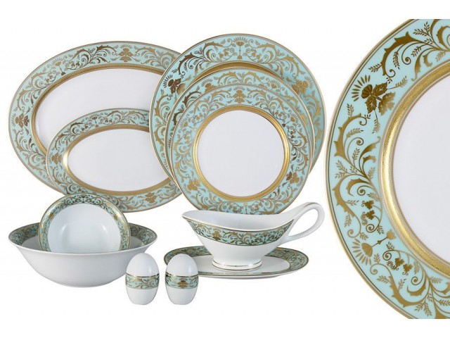 Обеденный сервиз Шантильи Midori на 12 персон 50 предметов