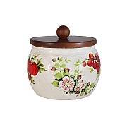 Банка для сыпучих продуктов с крышкой LCS Овощное ассорти, большая