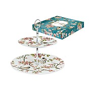 Ваза для фруктов двухъярусная Сакура R2S