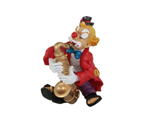 Статуэтка Клоун с саксофоном