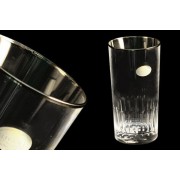 Набор 6 стаканов для воды Палаццо платина 0,3 л