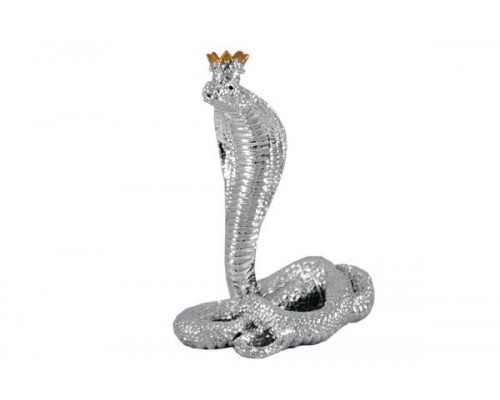 Статуэтка Gamma Королевская кобра серебро