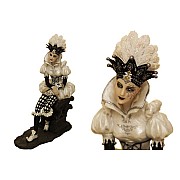 Статуэтка Коломбина с маской