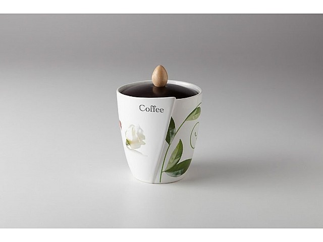Банка для сыпучих продуктов Кофе Нежность Ceramiche Viva