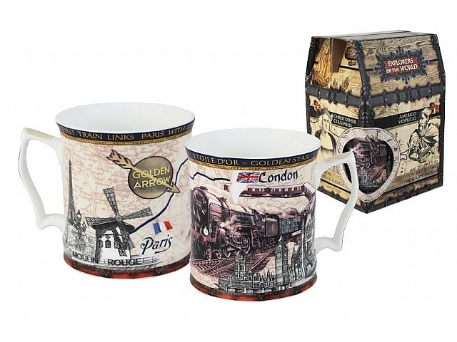 Кружка Поезд Золотая стрела 1937 год 0,5 л