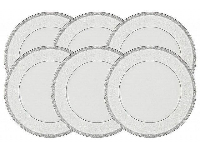 Набор из 6 салатных тарелок Луна Narumi