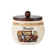 Банка для сыпучих продуктов с крышкой LCS Садовые цветы 2,8 л