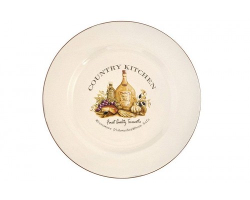 Обеденная тарелка 26 см Сардиния Terracotta