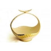 Блюдо декоративное с ручкой