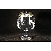 Набор 6 бокалов для коньяка Версаче серебро Same