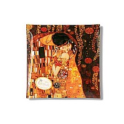 Тарелка квадратная Carmani Поцелуй (Густав Климт) 20 см