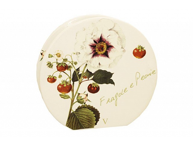 Ваза для цветов (круглая) Земляничная поляна Ceramiche Viva
