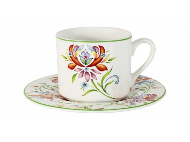 Чашка на блюдце Imari Аквитания