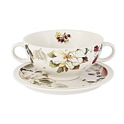 Суповая чашка на блюдце Магнолия Imari 0,5 л